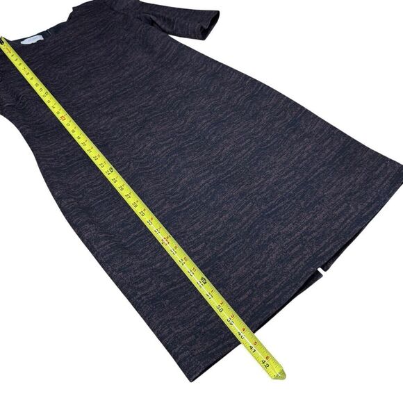 Hobbs London Wool Blend Sheath Dress Brown Sz 12 Classic Heritage Quiet Luxury - Picture 8 of 8